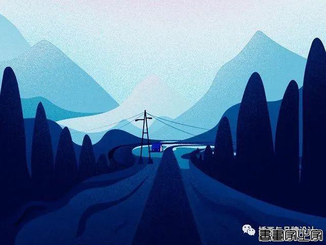 插画丨将每一笔色彩运用的恰到好处，走进自然的静谧放大你的视觉享受-38.jpg