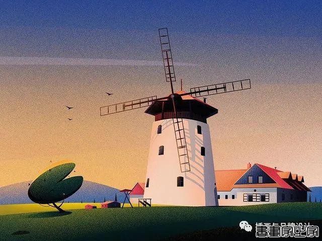 插画丨将每一笔色彩运用的恰到好处，走进自然的静谧放大你的视觉享受-45.jpg