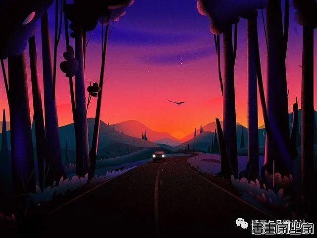 插画丨将每一笔色彩运用的恰到好处，走进自然的静谧放大你的视觉享受-56.jpg