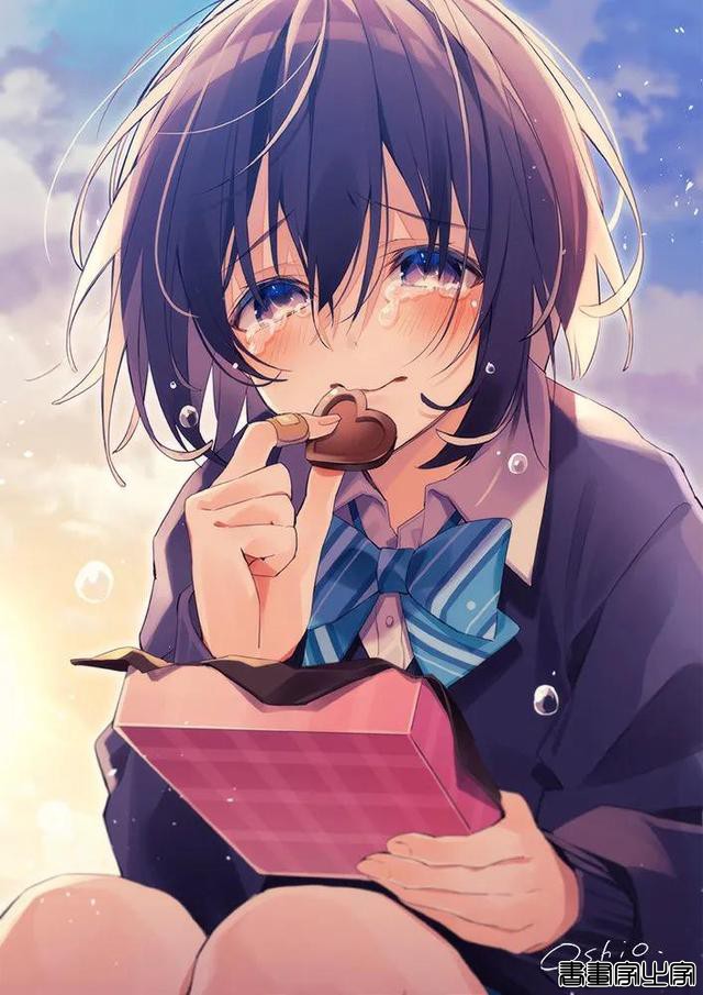 插画欣赏｜令人心疼的哭泣少女-7.jpg
