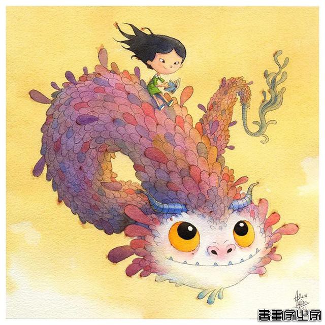我精选了8大Dribble插画大师作品集，还有视频教程和笔刷，超好用-8.jpg