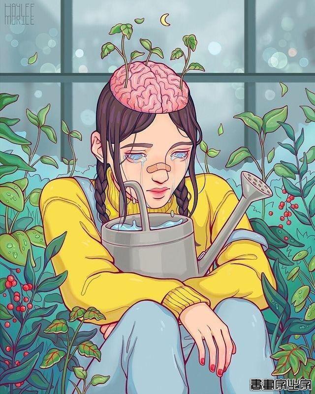 画师推荐.第九百九十五期-Hayleemorice 韩国插画师 治愈系的插画-9.jpg