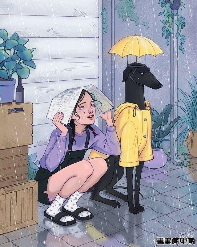 画师推荐.第九百九十五期-Hayleemorice 韩国插画师 治愈系的插画-8.jpg