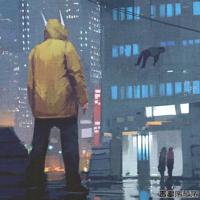 表达细腻内心的场景插画艺术，有一种美式英雄的味道-6.jpg