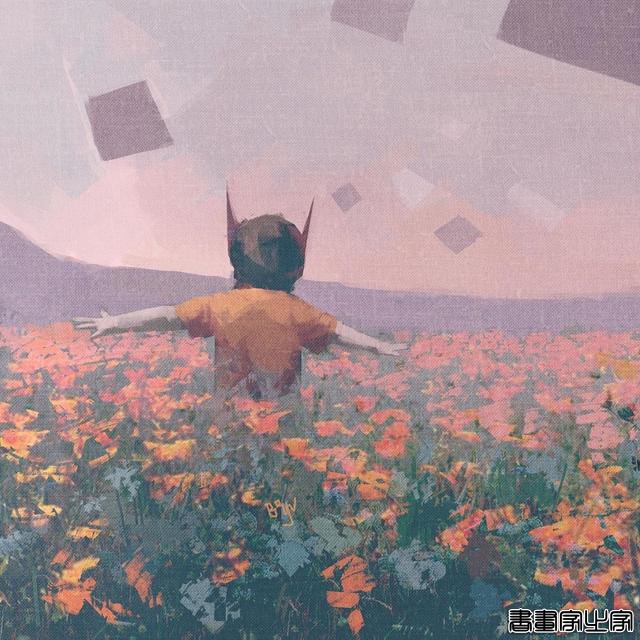 表达细腻内心的场景插画艺术，有一种美式英雄的味道-5.jpg