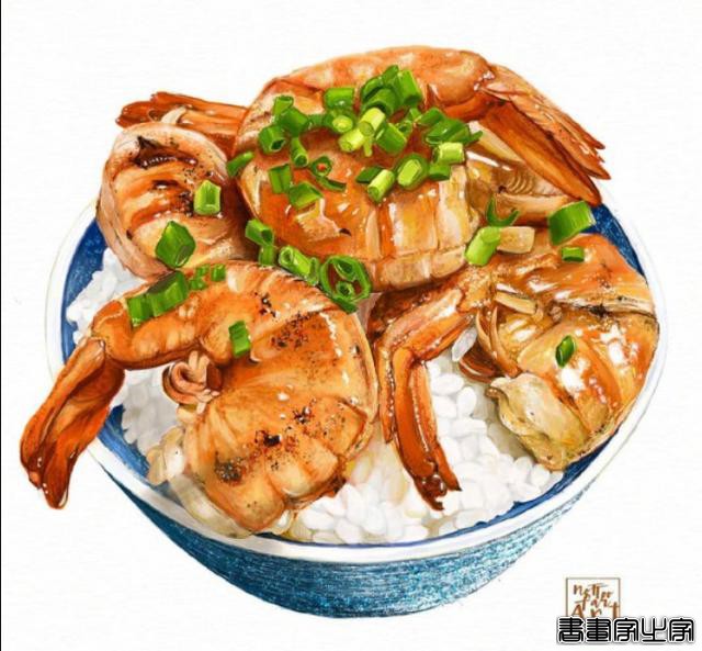 写实美食插画，已经开始流口水了-7.jpg