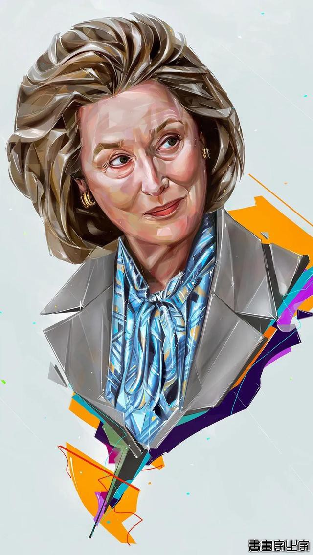乌克兰插画师 Denis Gonchar 作品：Frances McDormand (人像)-4.jpg