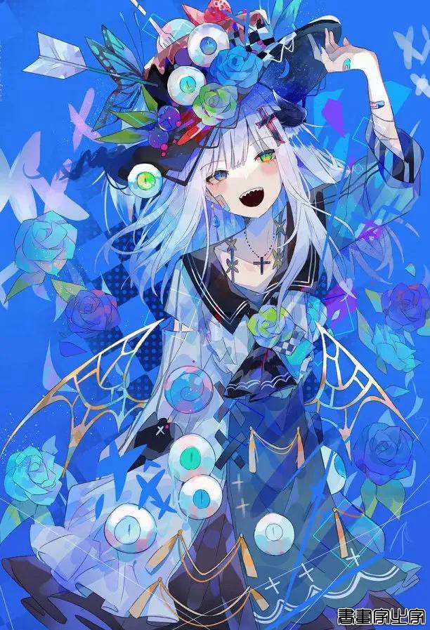 和风少女系列插画作品欣赏-6.jpg