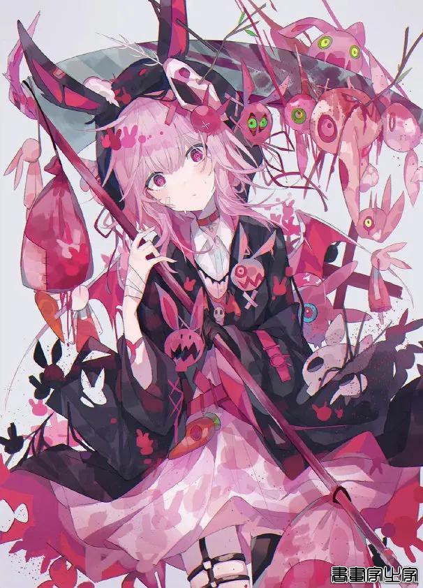 和风少女系列插画作品欣赏-9.jpg