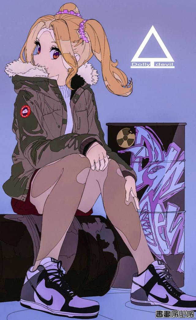 「插画欣赏」有生命的线条带着青春的气息来了-17.jpg