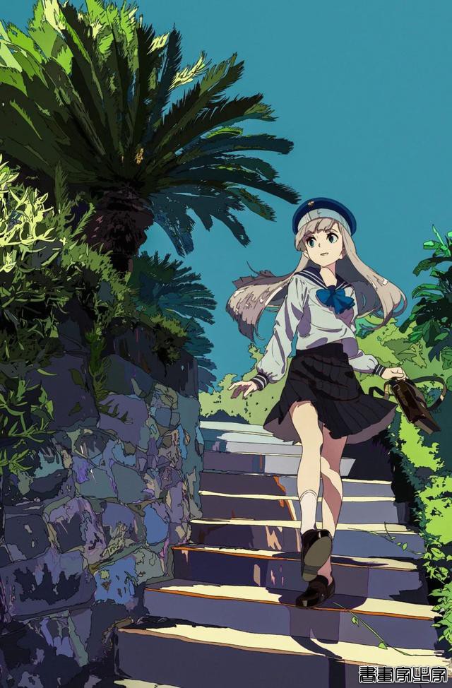 「插画欣赏」有生命的线条带着青春的气息来了-20.jpg