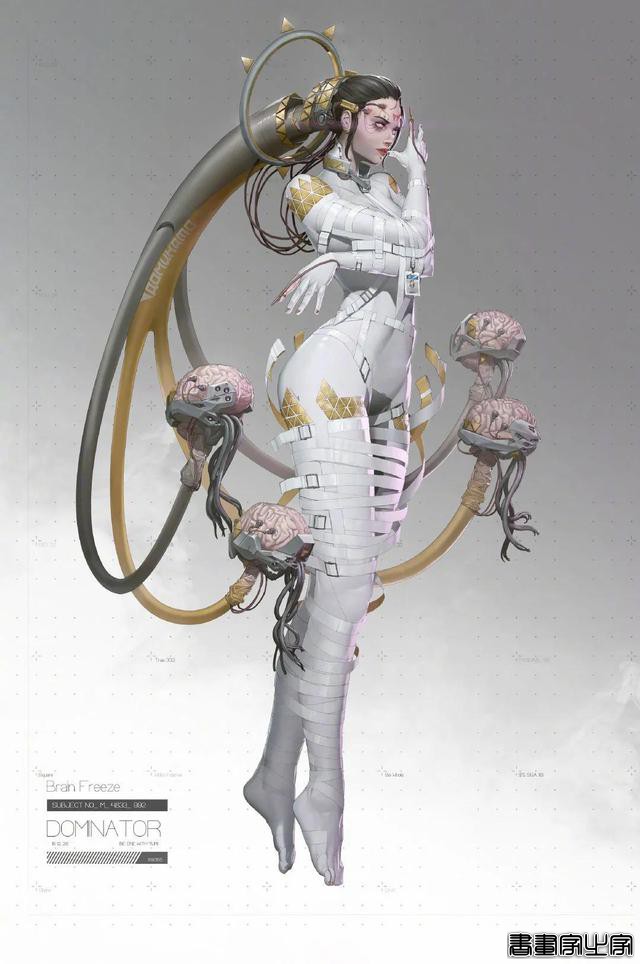 「插画」你没见过的未来感机械战姬 ???-12.jpg