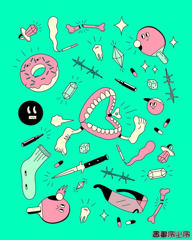 意大利插画设计师Carlo Quaranta插画设计作品-17.jpg