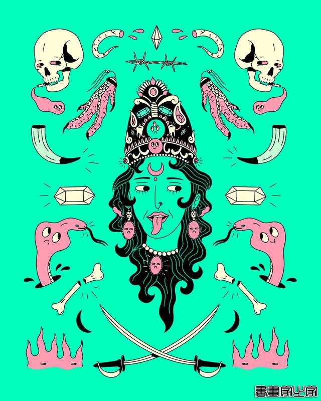 意大利插画设计师Carlo Quaranta插画设计作品-16.jpg