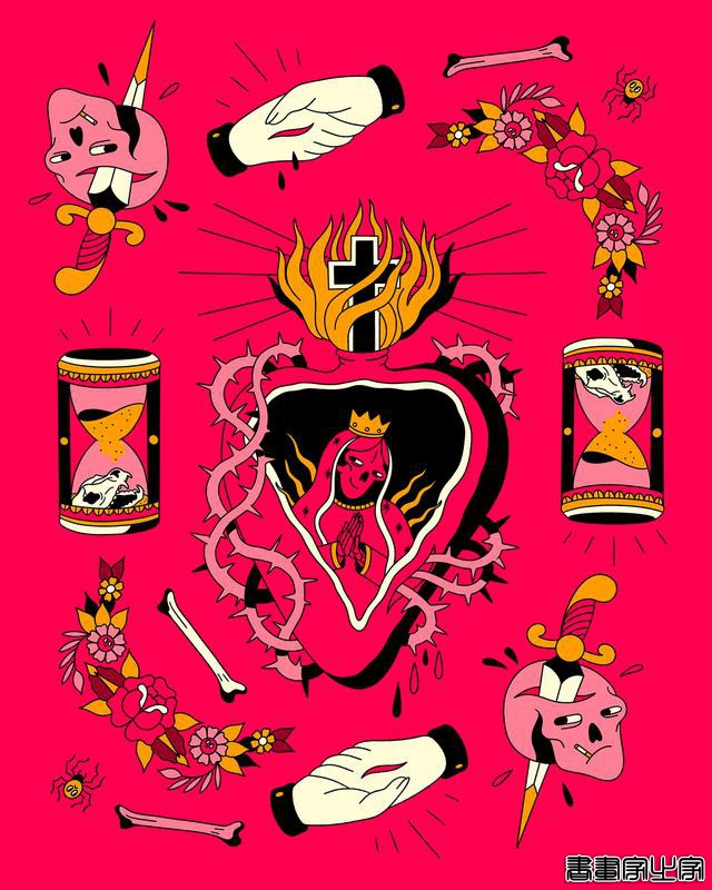 意大利插画设计师Carlo Quaranta插画设计作品-44.jpg
