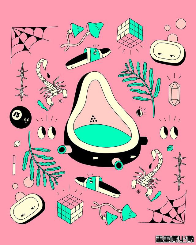 意大利插画设计师Carlo Quaranta插画设计作品-47.jpg