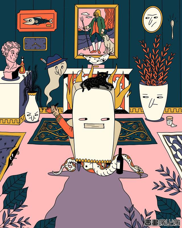 意大利插画设计师Carlo Quaranta插画设计作品-54.jpg