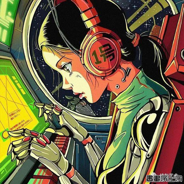 有怀旧青春气息的少女插画-4.jpg