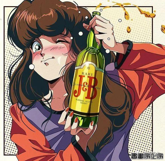 有怀旧青春气息的少女插画-21.jpg