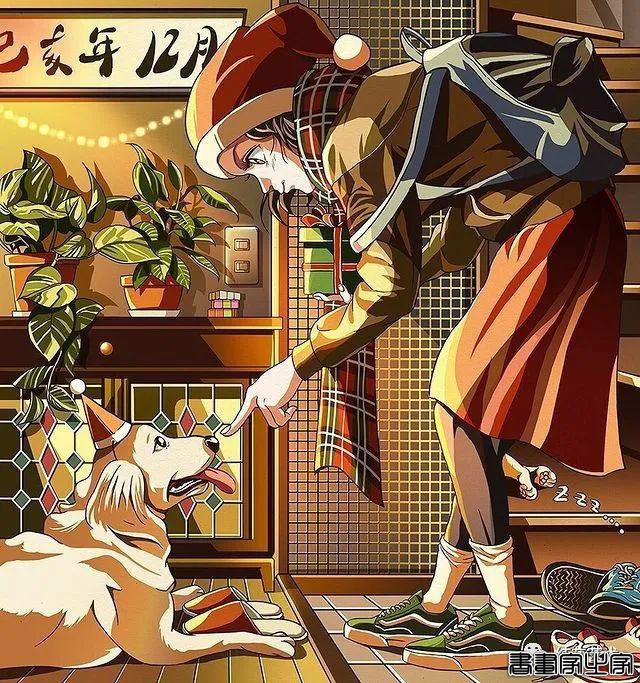 有怀旧青春气息的少女插画-24.jpg