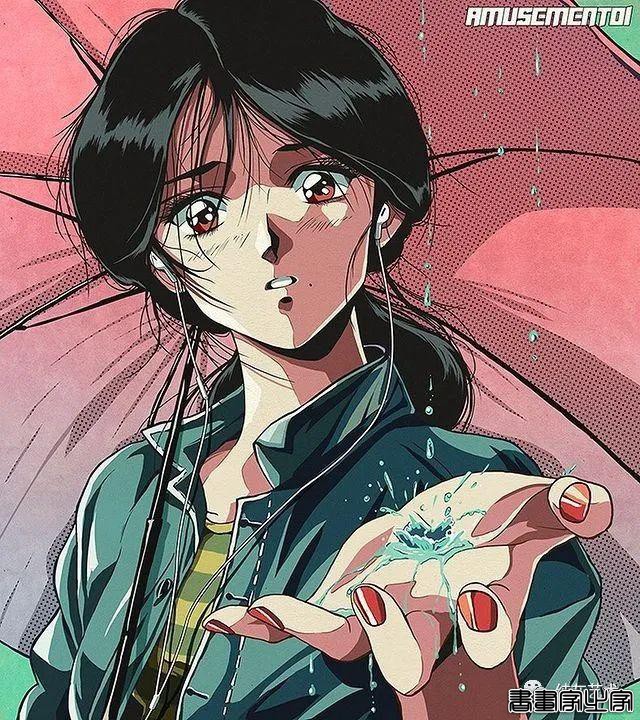 有怀旧青春气息的少女插画-31.jpg