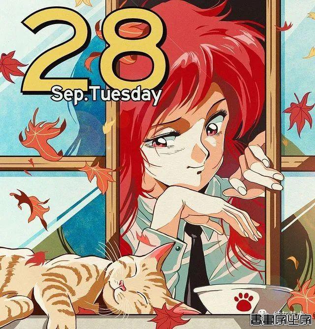 有怀旧青春气息的少女插画-35.jpg