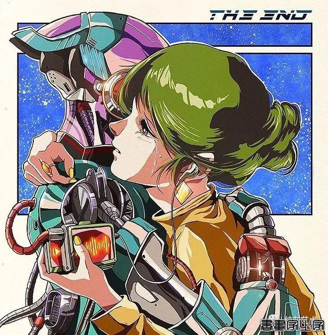 有怀旧青春气息的少女插画-36.jpg