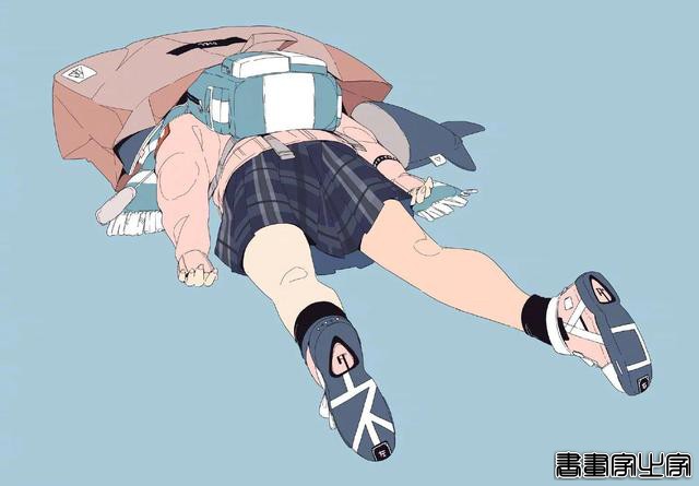 「插画」精致少女，很温柔的画风和配色-16.jpg