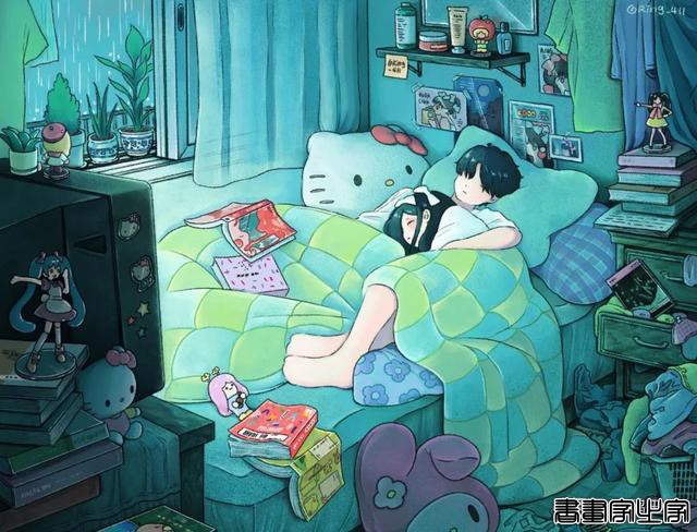 /生活就是要满满当当花里胡哨～|插画分享-5.jpg