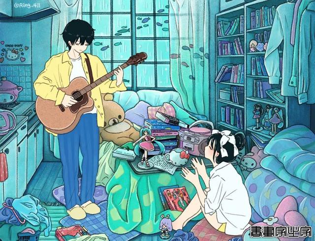 /生活就是要满满当当花里胡哨～|插画分享-4.jpg