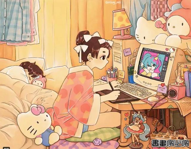 /生活就是要满满当当花里胡哨～|插画分享-7.jpg