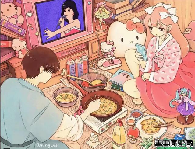 /生活就是要满满当当花里胡哨～|插画分享-6.jpg