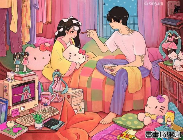 /生活就是要满满当当花里胡哨～|插画分享-13.jpg