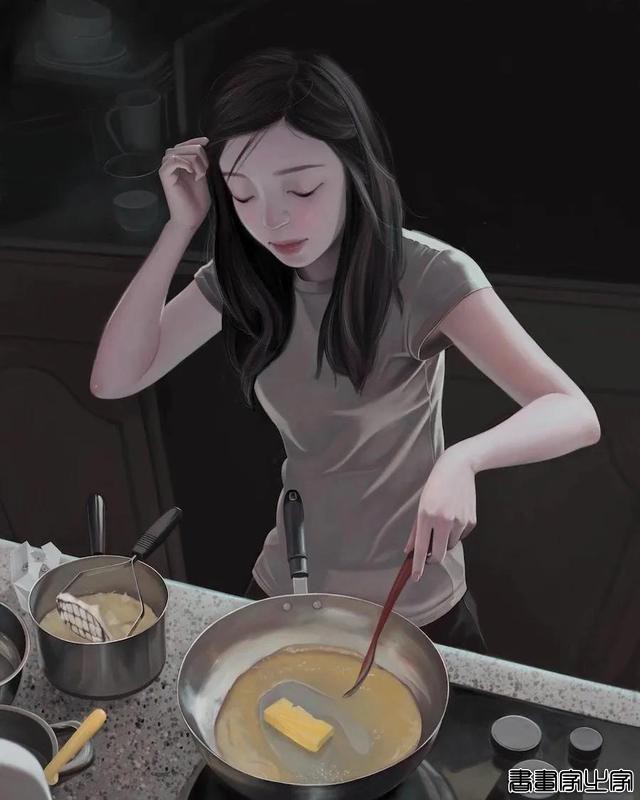 油画画出来的插画作品欣赏-16.jpg