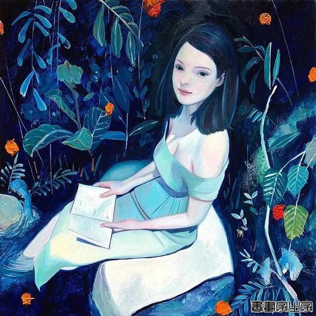油画画出来的插画作品欣赏-30.jpg