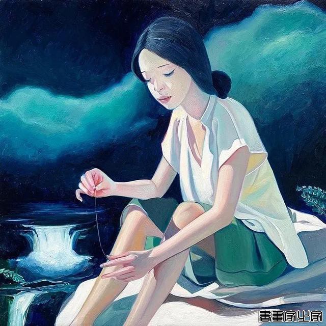油画画出来的插画作品欣赏-37.jpg