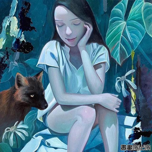 油画画出来的插画作品欣赏-34.jpg