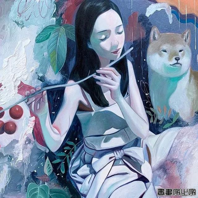 油画画出来的插画作品欣赏-43.jpg