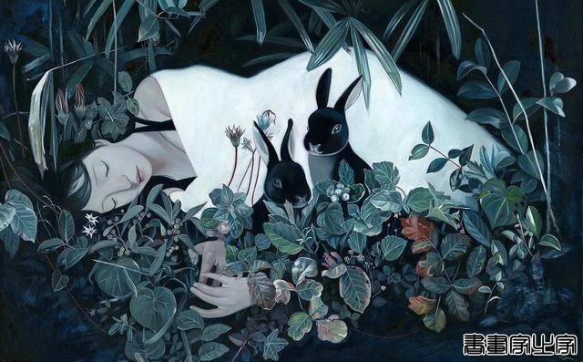 油画画出来的插画作品欣赏-69.jpg