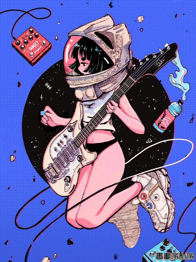 太爱了！！好看的复古画风插画作品欣赏-9.jpg
