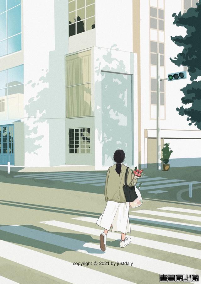 「一个人的时候2」手绘头像背景图壁纸插画-16.jpg