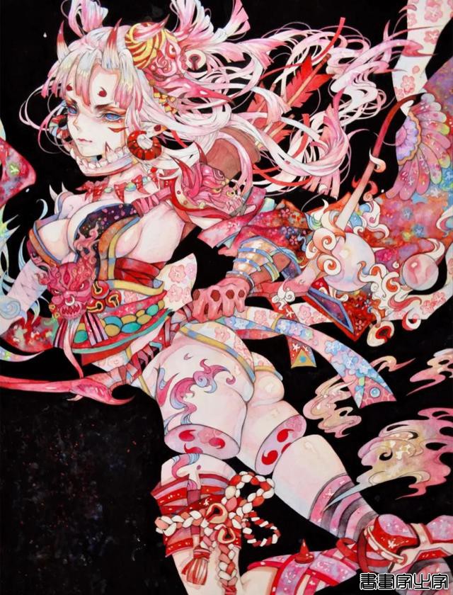 插画分享｜水彩的魅力细心与耐心缺一不可！大佬，作品太好看啦-4.jpg