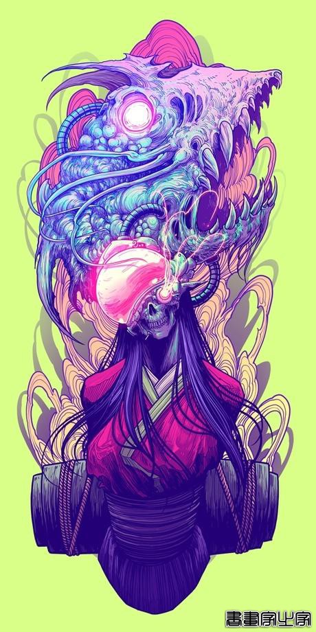 印度尼西亚专业插画家Ian Permana插画设计作品-6.jpg