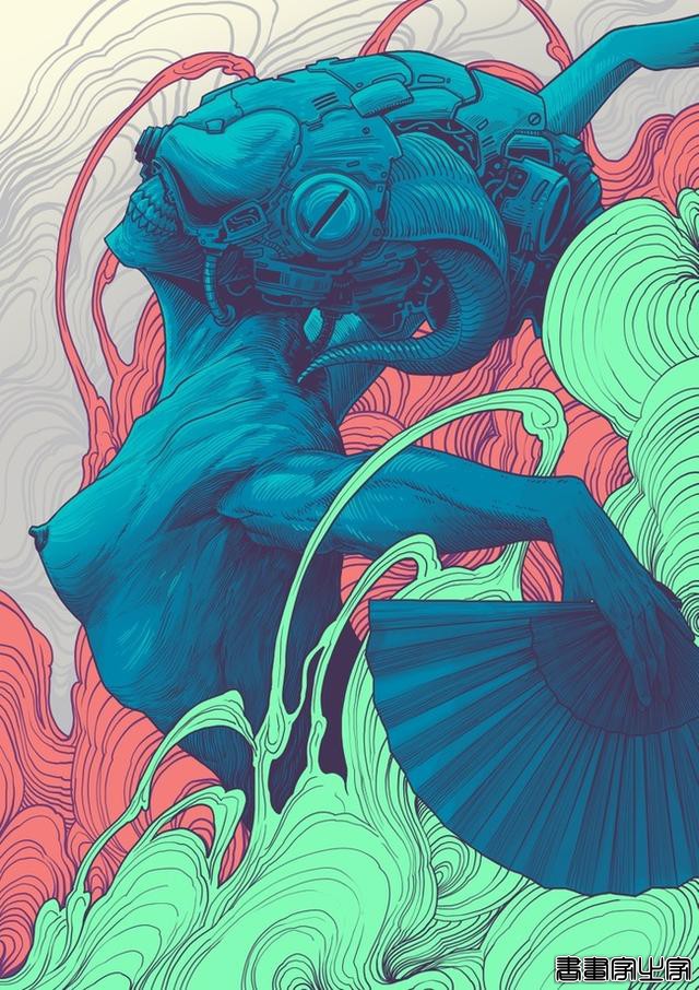 印度尼西亚专业插画家Ian Permana插画设计作品-12.jpg