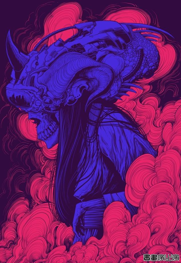 印度尼西亚专业插画家Ian Permana插画设计作品-23.jpg