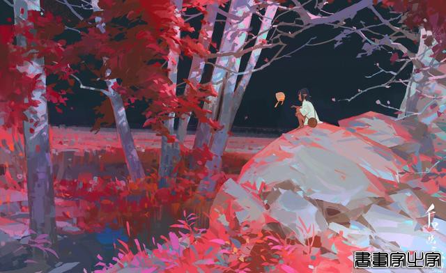 东方奇幻风格故事的插画艺术，梦幻而又理想-6.jpg