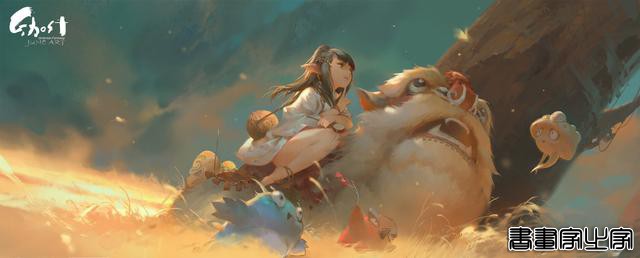 东方奇幻风格故事的插画艺术，梦幻而又理想-13.jpg