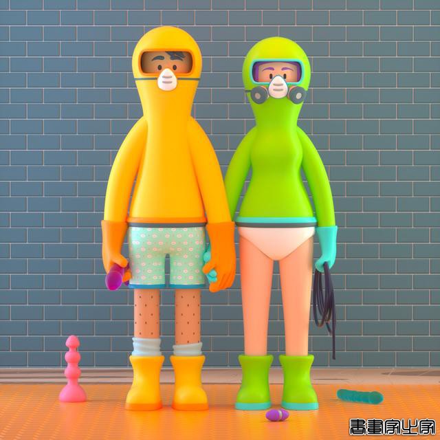 墨西哥设计师VAGO 3D角色插画作品欣赏-9.jpg
