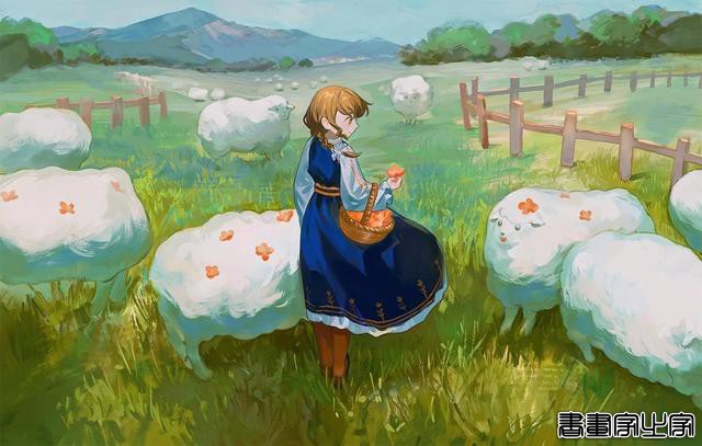 插画欣赏｜一个色彩缤纷的童话-10.jpg