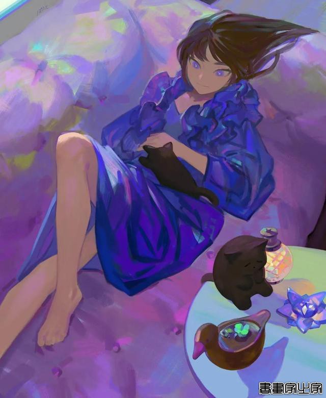 插画欣赏｜一个色彩缤纷的童话-17.jpg